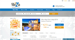 Desktop Screenshot of ibizasummervillas.com